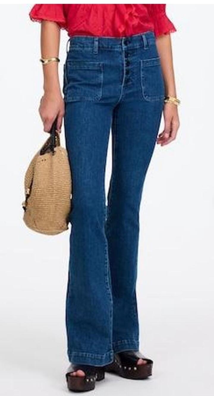 Madewell Flea Market Flare Jeans Size 28